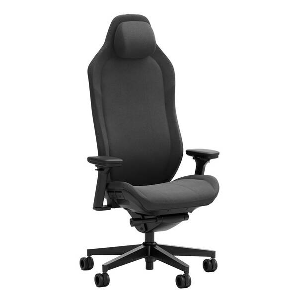 Herná stolička FRACTAL DESIGN Refine Fabric Dark čierna

