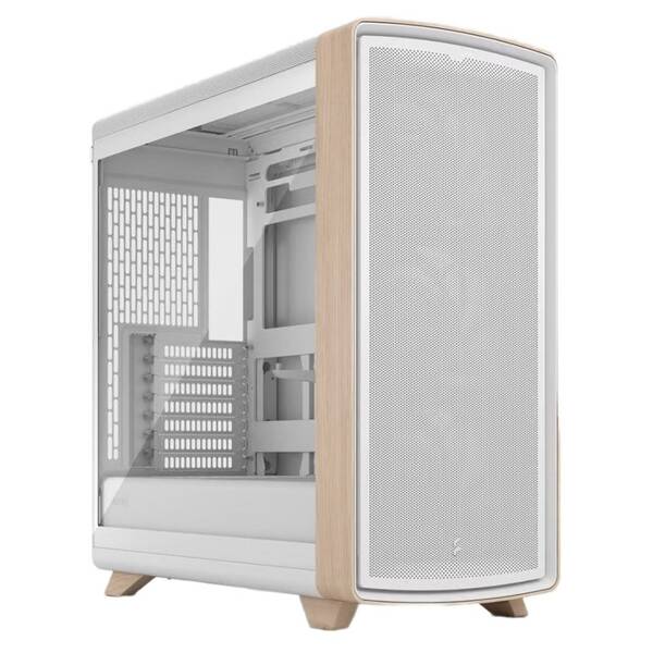 Case FRACTAL DESIGN Summit Chalk White TG Clear Tint biela

