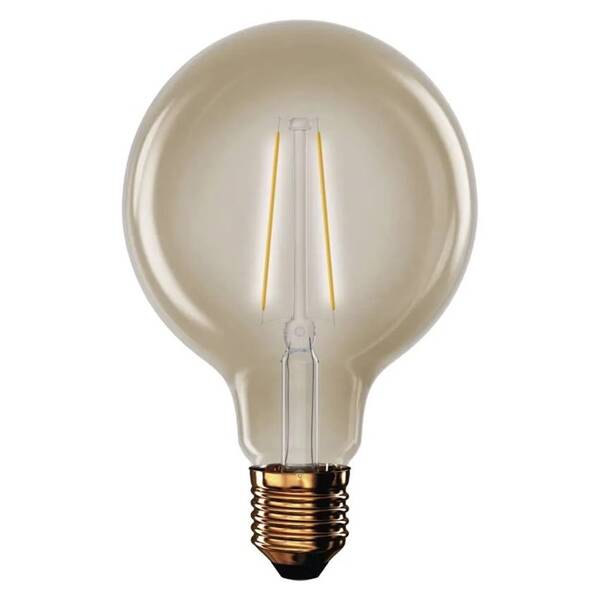 LED žiarovka EMOS Vintage globe, 4,5 W, 420lm, E27, teplá biela 

