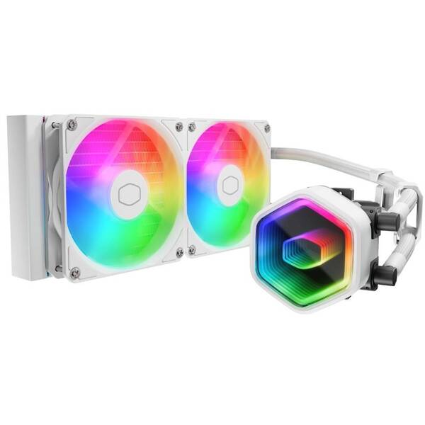 Vodný chladič Cooler Master MasterLiquid 240 Core II White biely

