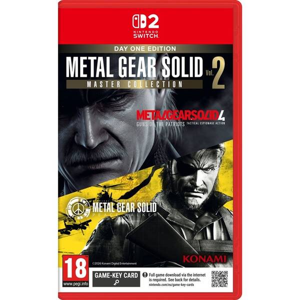 Hra Konami Nintendo Switch 2 Metal Gear Solid Master Collection Volume 2 (Game-Key Card) 

