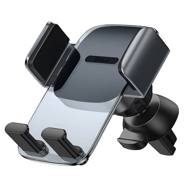 Držiak na mobil Baseus Easy Control Clamp, do ventilačnej mriežky čierny


