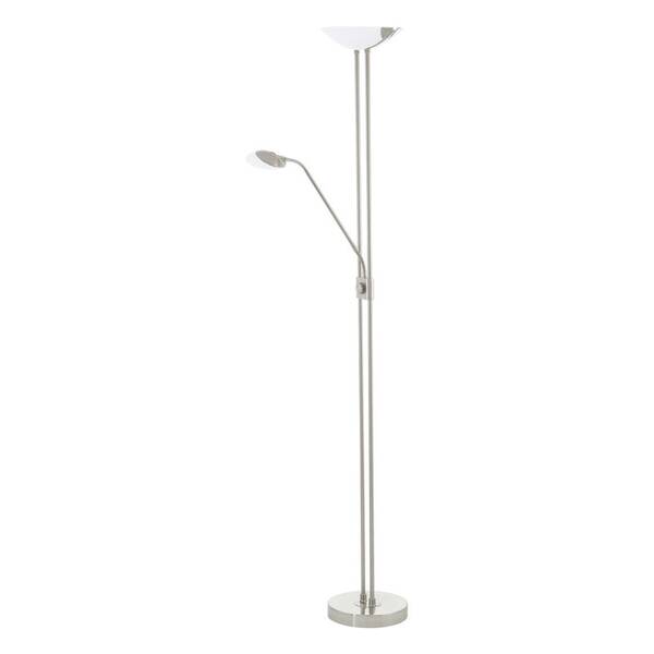 Stojacia lampa Eglo Baya LED biela

