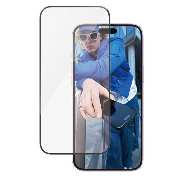 Tvrdené sklo PanzerGlass na Apple Iphone 16 Plus/15 Plus s inštalačným rámčekom 

