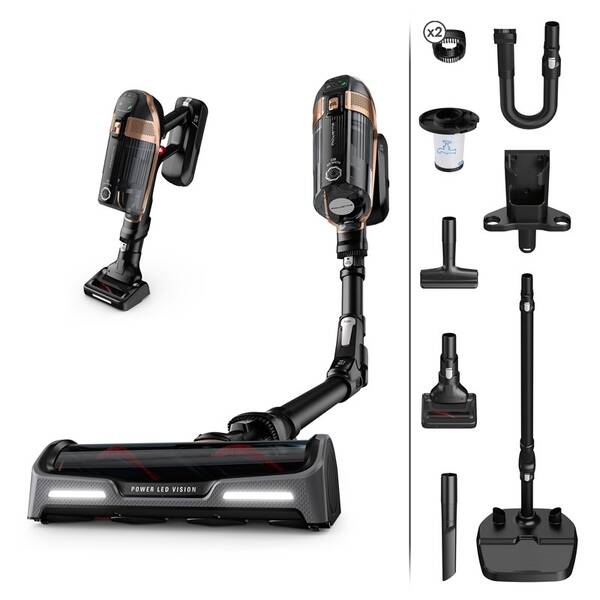 Tyčový vysávač Rowenta RH99F1WO X-Force Flex 15.60 Animal, 230 AW čierny/medený

