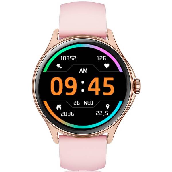 Inteligentné hodinky Niceboy Watch Pixel 2 zlaté

