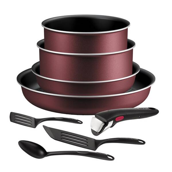 Sada riadu Tefal L7248802, 8 ks vínová

