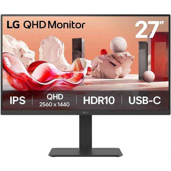 Monitor LG 27BA65QB-B čierny

