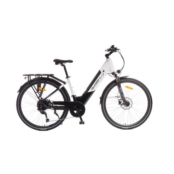 Elektrobicykel GoGEN Proxima HD 28" 18" 2026 čierne/biele

