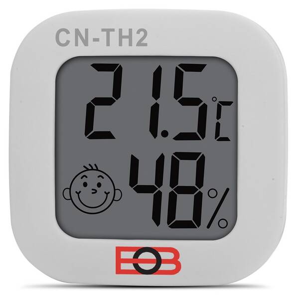 Senzor Elektrobock CN-TH2, teploty a vlhkosti biely

