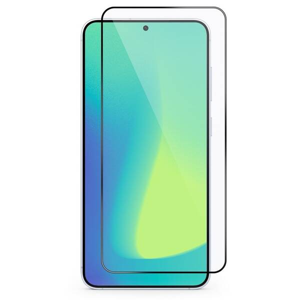 Tvrdené sklo Spello by Epico 2.5D DF na Samsung Galaxy S26 s jednokrokovým aplikátorom proti prachu 

