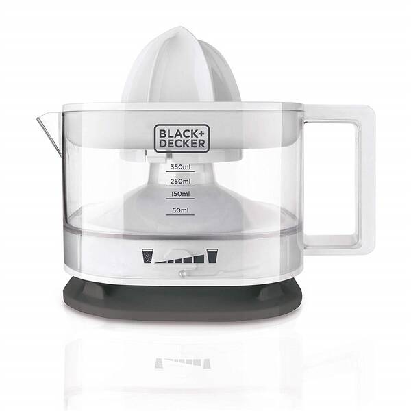 Lis na citrusy Black+Decker BXCJ25E čierny/biely

