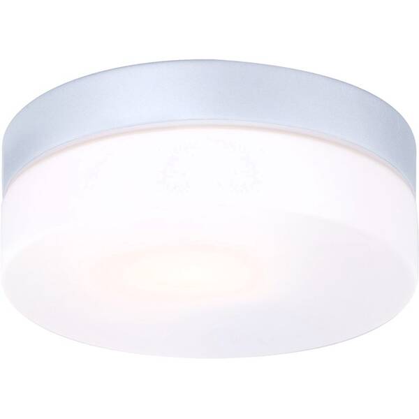 LED stropné svietidlo GLOBO Vranos, 18,5 cm strieborné


