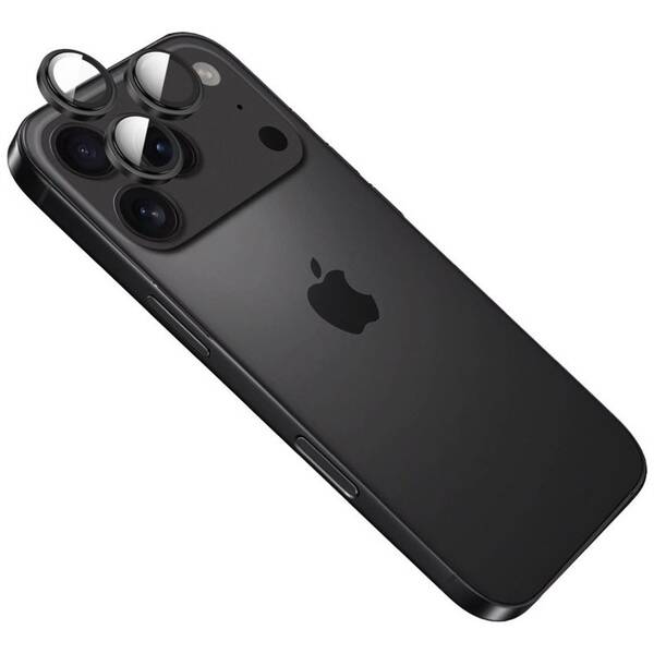 Ochranné sklo šošovky fotoaparátu FIXED Armor Camera Glass na Apple iPhone 17 Pro/Pro Max čierne


