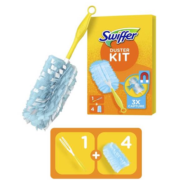 Prachovka Swiffer Trap&Lock súprava 

