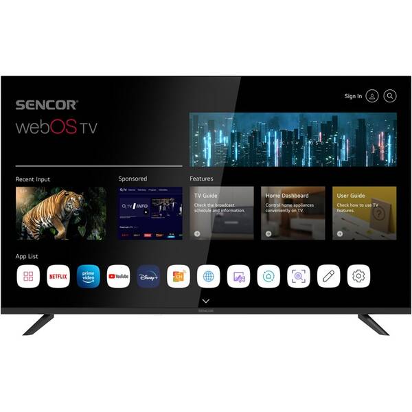 Televízor Sencor SLE 43FS804B 

