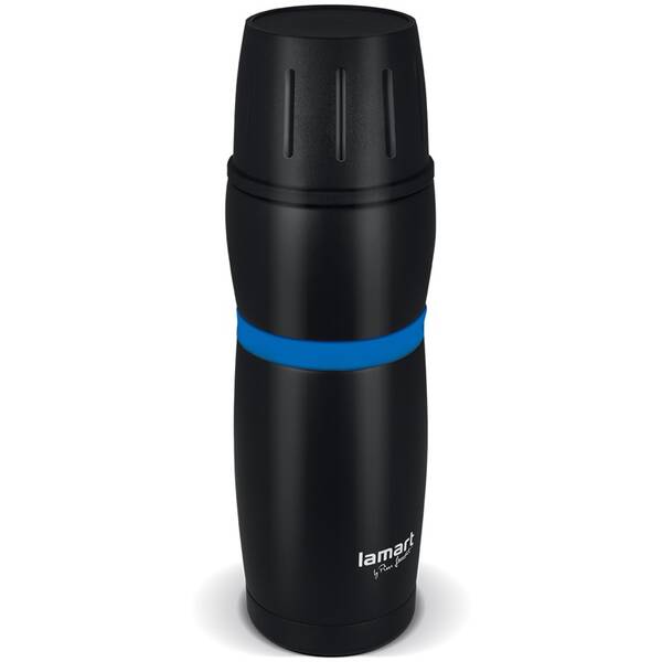 Termoska Lamart 480 ml LT4053 čierna/modrá

