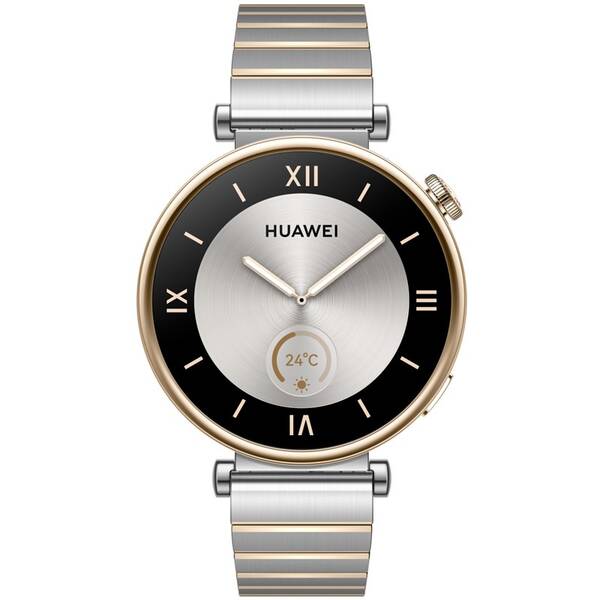 Inteligentné hodinky Huawei Watch GT 4 41mm - Silver + Stainless Steel Strap 

