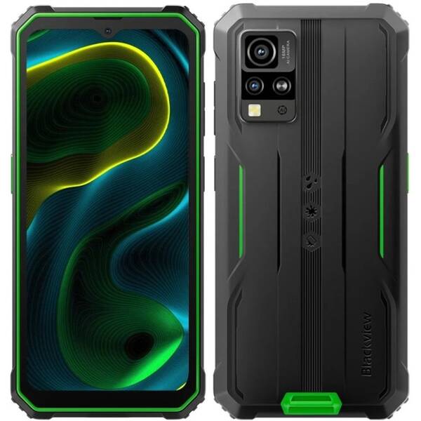 Mobilný telefón Aligator Blackview BV4800 SE 4 GB / 64 GB čierny/zelený


