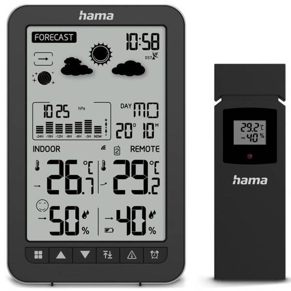 Meteorologická stanica Hama Ko Samui čierna

