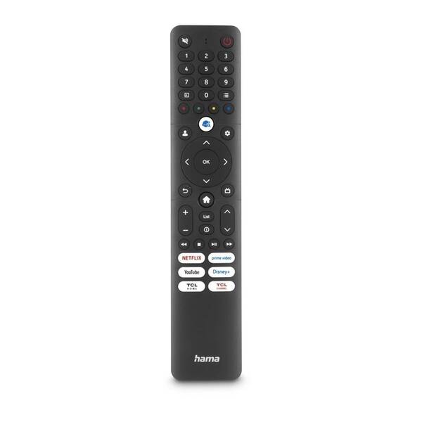 Diaľkový ovládač Hama univerzální ovladač 1:1 pro TV TCL čierny

