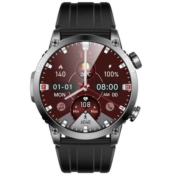 Inteligentné hodinky ARMODD Silentwatch 7 Pro GPS čierne

