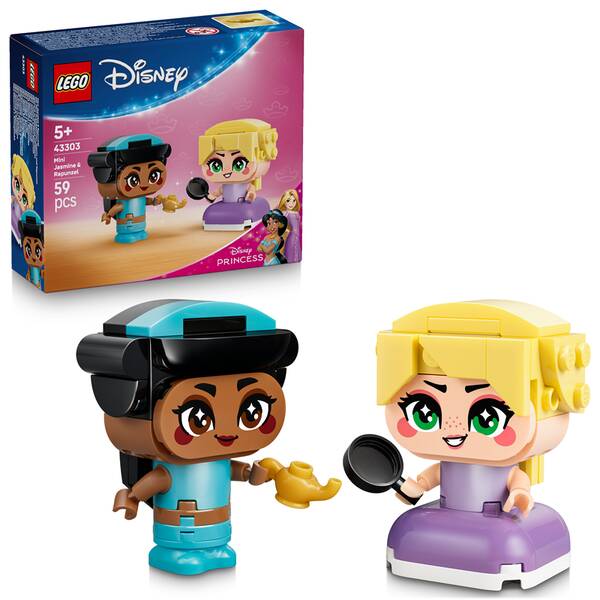 Stavebnica LEGO® │ Disney 43303 Mini Jazmína a Rapunzel 

