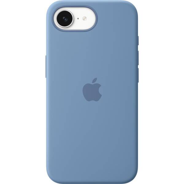 Kryt na mobil Apple iPhone 16e Silicone Case – ľadovo modrý 

