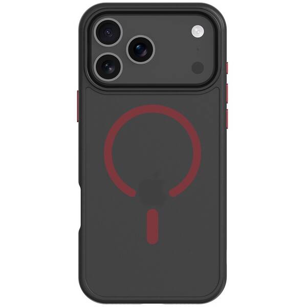 Kryt na mobil Tactical MagForce Hyperstealth 2.0 na Apple iPhone 17 Pro Max čierny/červený

