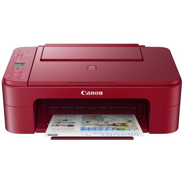 Tlačiareň multifunkčná Canon TS3352 červená

