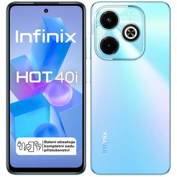 Mobilný telefón Infinix Hot 40i 4 GB / 128 GB modrý

