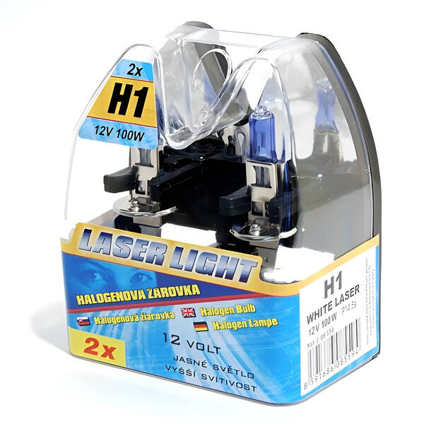 Autožiarovka Compass 12 V H1 100W WHITE LASER (2 ks) 

