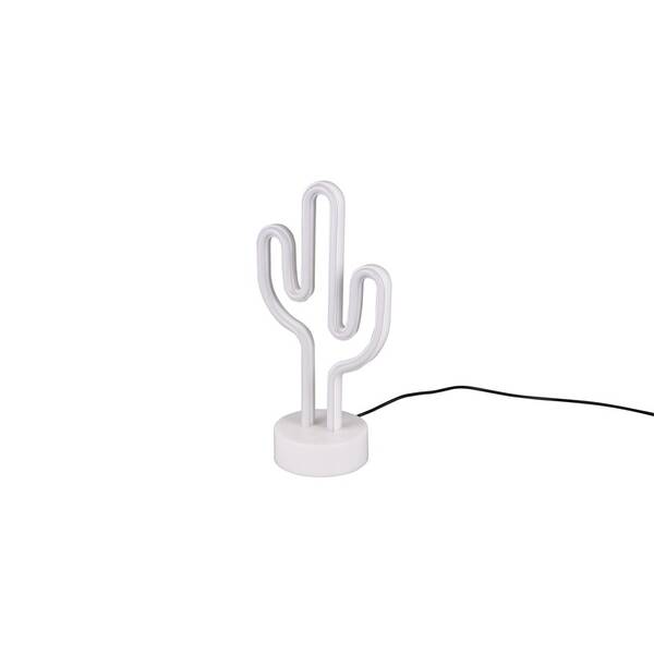 Stolná lampička Reality CACTUS Table lamp biela

