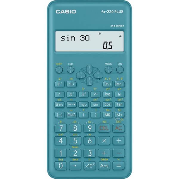 Kalkulačka Casio FX 220 PLUS 2E modrá

