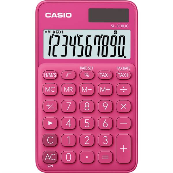 Kalkulačka Casio SL 310 UC RD červená


