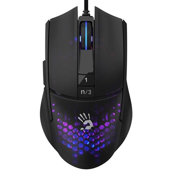 Myš A4Tech BLOODY L65 Max Honeycomb čierna


