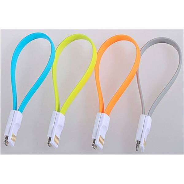 Kábel Remax USB - Lightning oranžový

