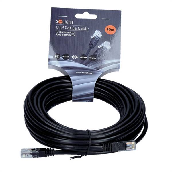 Kábel Solight UTP CAT.5E 10M 

