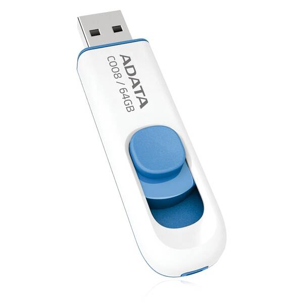 USB flashdisk ADATA Classic C008 64GB biely

