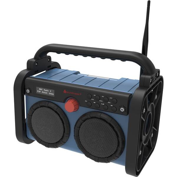 Rádioprijímač s DAB+ Soundmaster DAB85BL čierne/zelené

