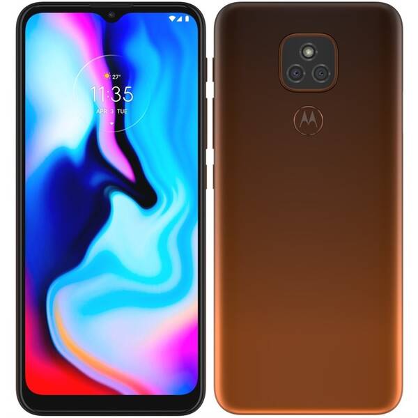 Mobilný telefón Motorola Moto E7 Plus oranžový

