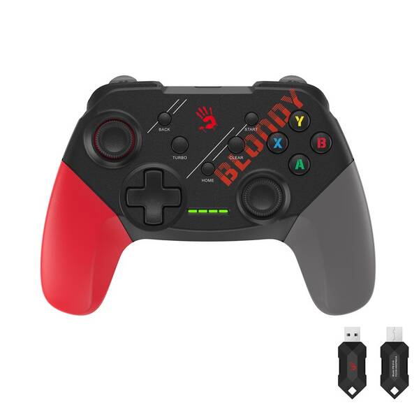 Gamepad A4Tech GPW50 čierny/červený


