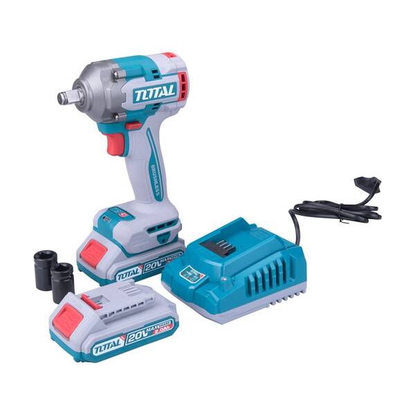 Doťahovák rázový Total tools TIWLI2040 (s batériou) 

