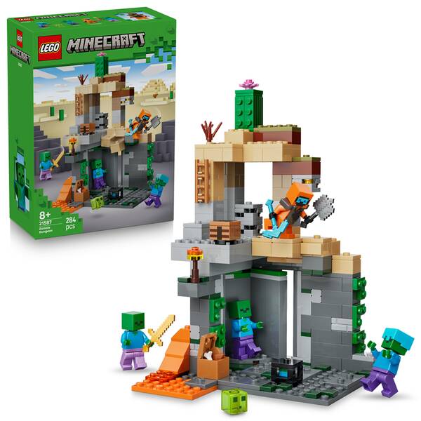 Stavebnica LEGO® Minecraft®  21587 Zombie kobka 

