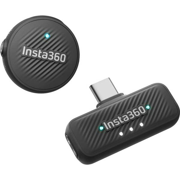Mikrofón Insta360 Mic Air (1 TX + 1 RX) čierny

