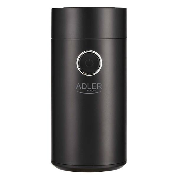 Mlynček na kávu Adler AD4446bs čierny/strieborný

