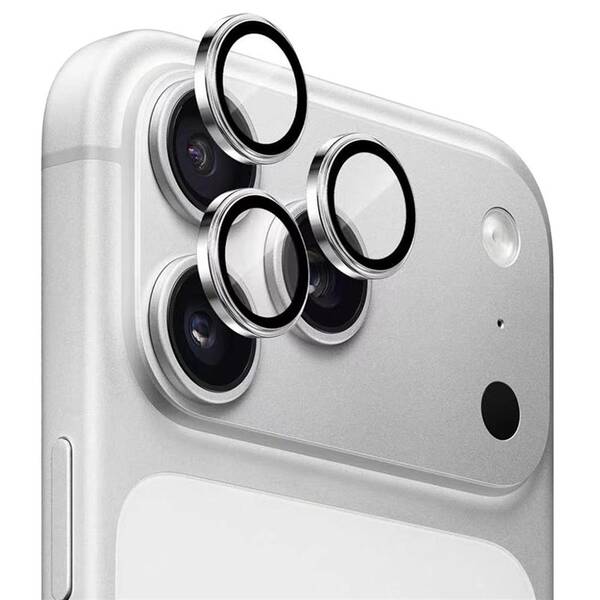 Ochranné sklo šošovky fotoaparátu Mobile Origin Easy Lens Guards na Apple iPhone 18 Pro/18 Pro Ma strieborné/priehľadné

