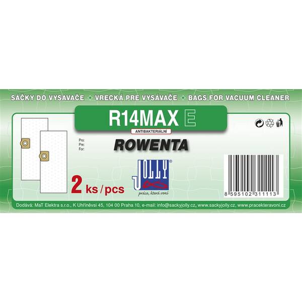 Vrecká pre vysávače Jolly MAX R 14 E (2 ks) 


