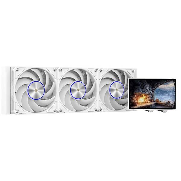 Vodný chladič KRUX HydroArc 360 White biely

