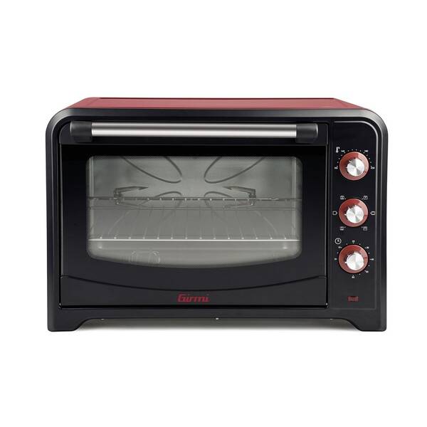 Mini rúra Girmi FE6000 čierna/červená

